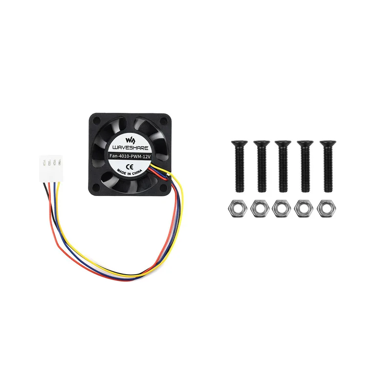 Z Waveshare Dedicated Cooling Fan for Raspberry Pi Compute Module 4 IO Board
