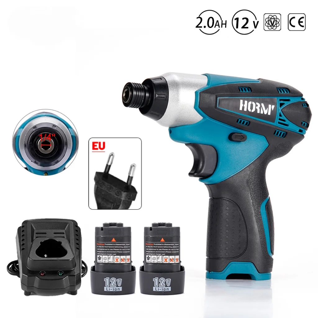 

12v Battery Cordless Screwdriver Electric Drill Screwdriver for makita 12v Household Multifunction Hit Power Tools