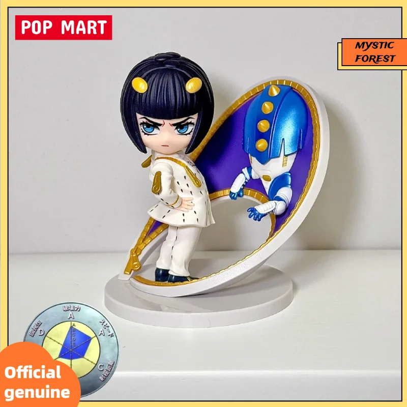 

POPMART JOJO's Bizarre Adventure Golden Wind Series слепая коробка модели JOJO детские модные подарки декор стола украшения Mystery Box
