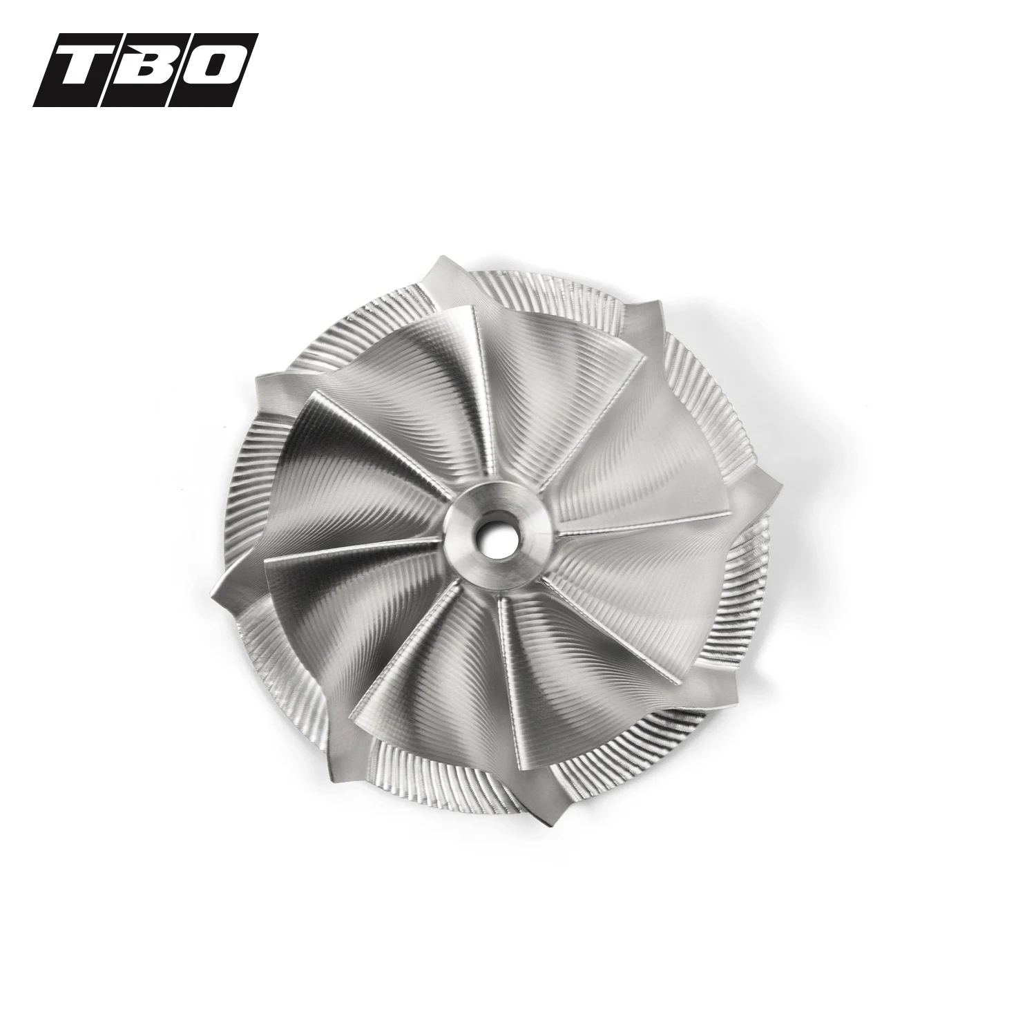 K Series Turbo Billet Forged Compressor Wheel Billet 46x56mm 8+0 Forward Rotation 5-AXIS CNC Machine