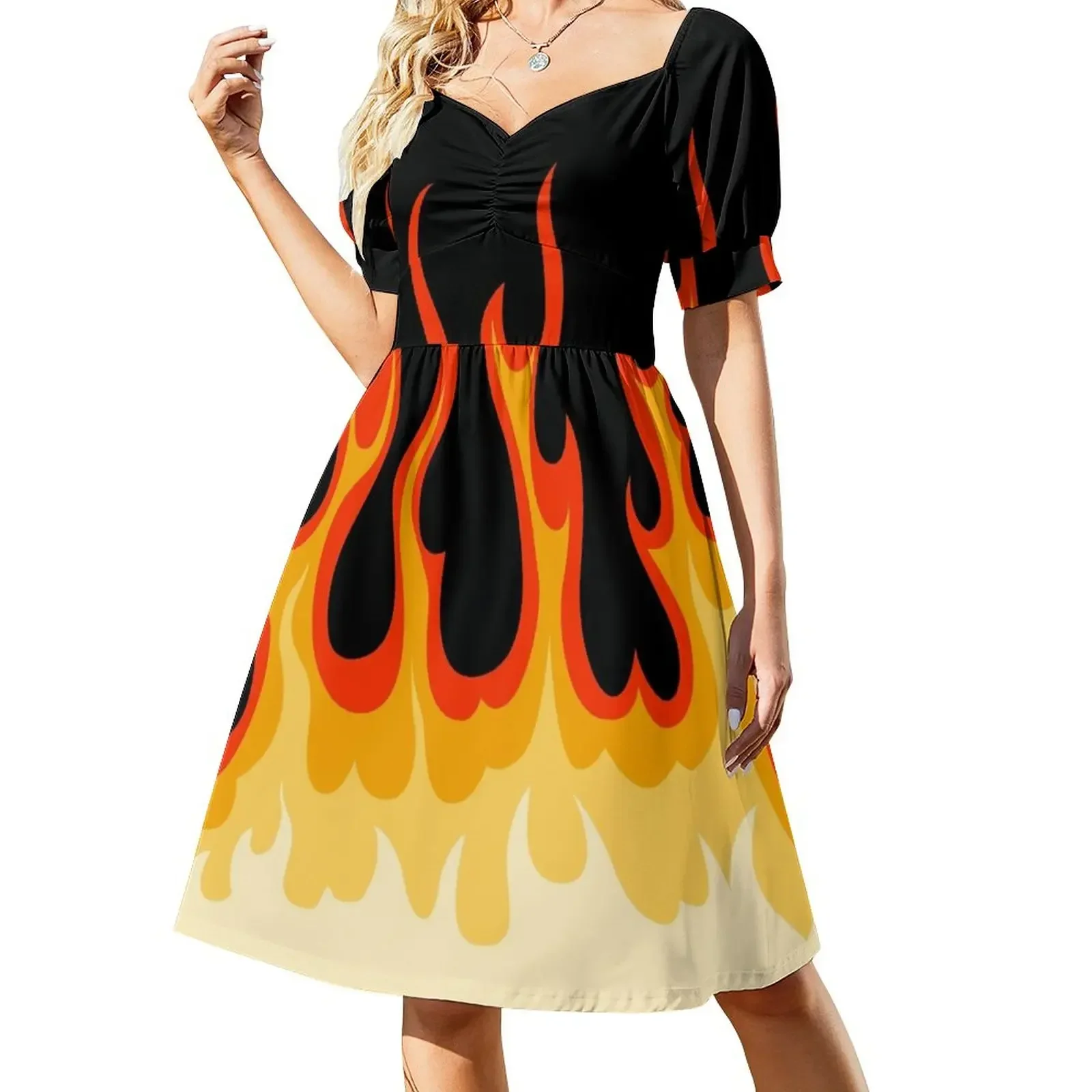 

fire hot rod Short-Sleeved Dress women evening dress prom dress women formal occasion dresses purple