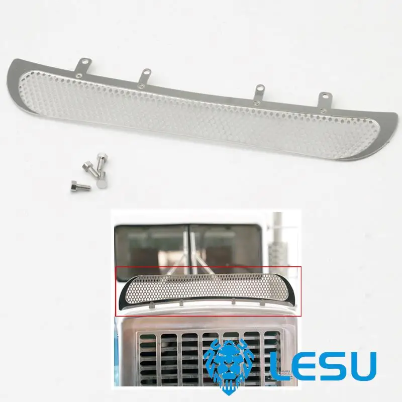 LESU Parts Metal Front Windshield Net RC 1/14 Model DIY Tamiyaya Tractor Car Outdoor Toys TH13086