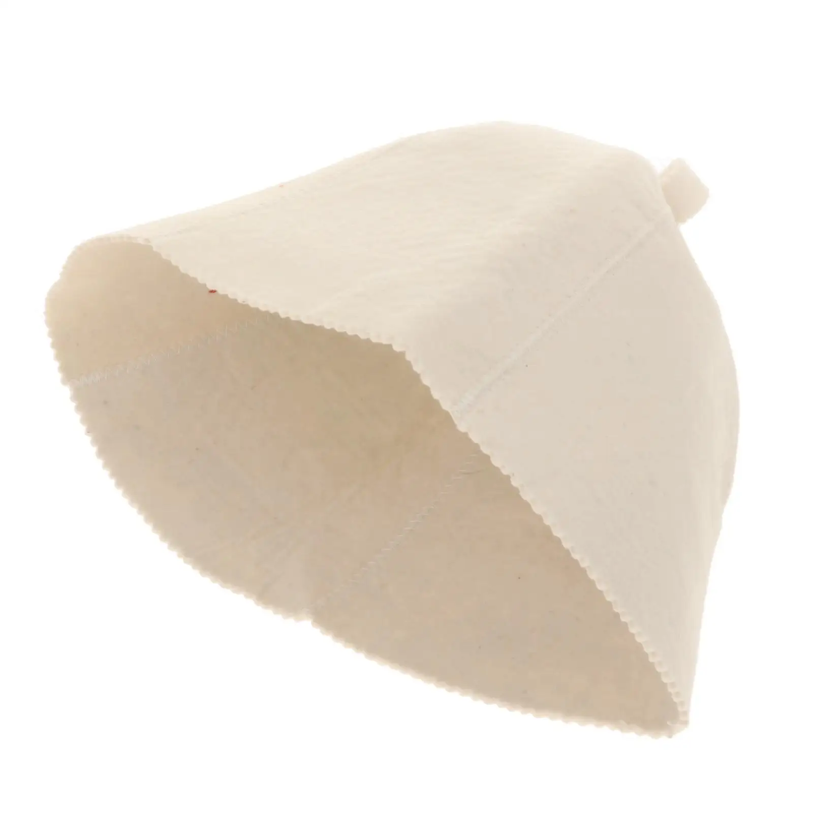 

White Wool Felt Hat Bath with Embroidery Men Women Stylish Accessories