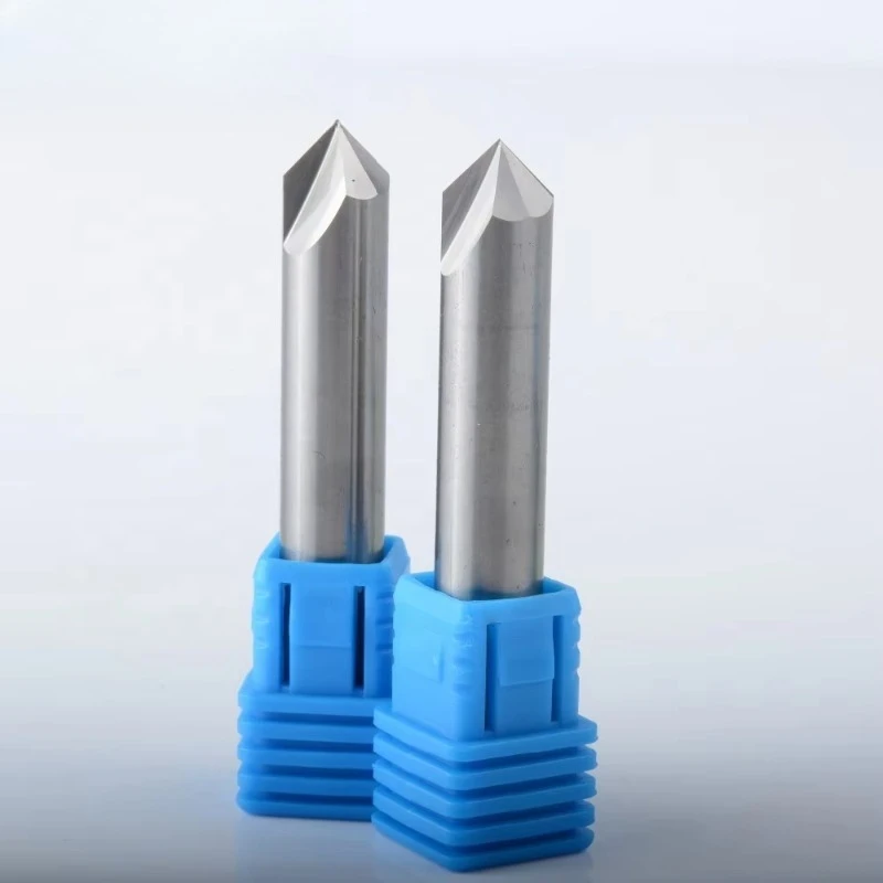 

Saitool Aluminum Chamfer and Bevel Drills V-Groove Carbide End Mills Metal Drills