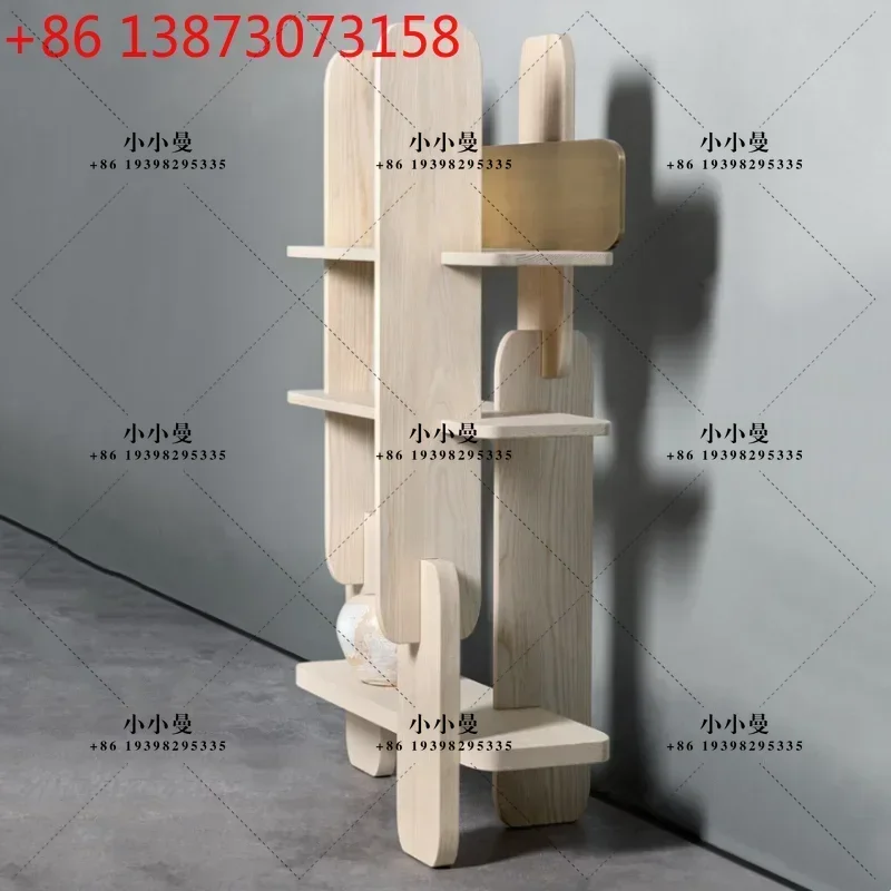 Nordic paint creative art landing simple student bookcase