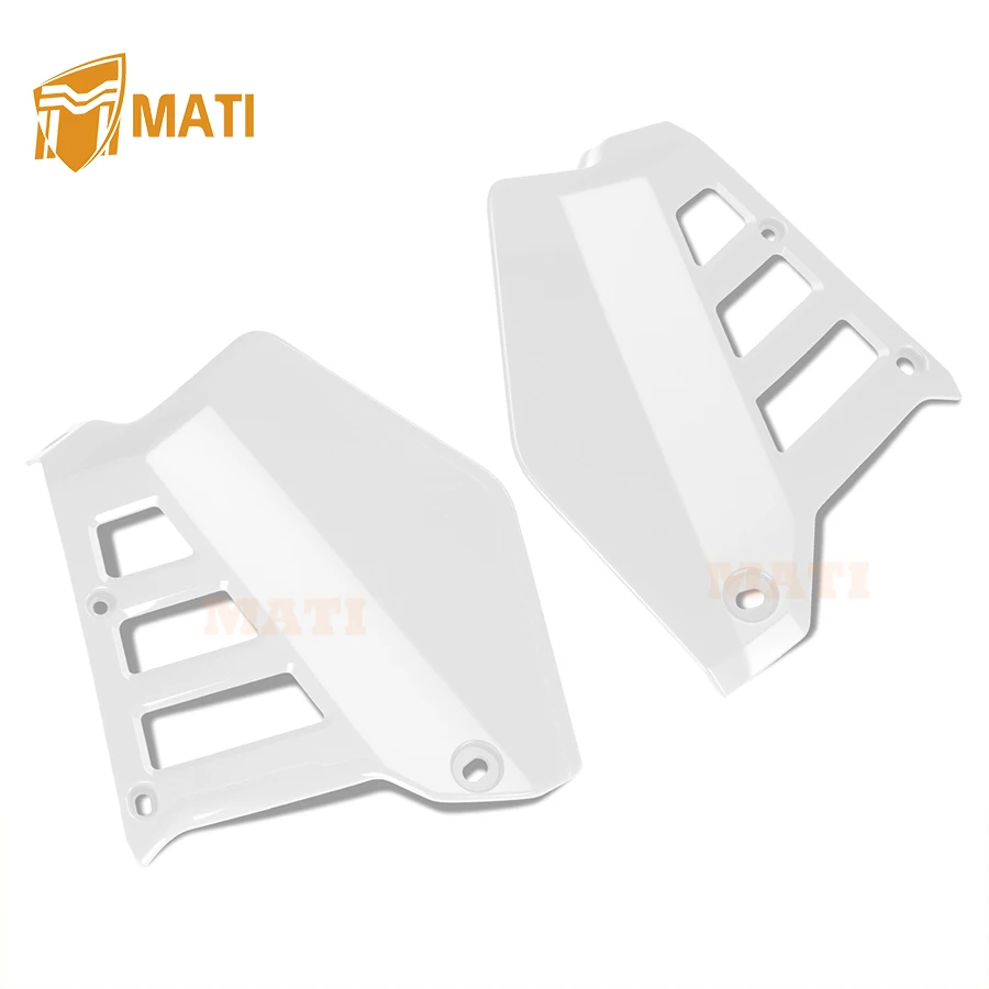 Left + Right Radiator Shroud White For Honda ATC250R 1985-1986 O.E.M# 19035-HA2-670ZA 19030-HA2-670ZA