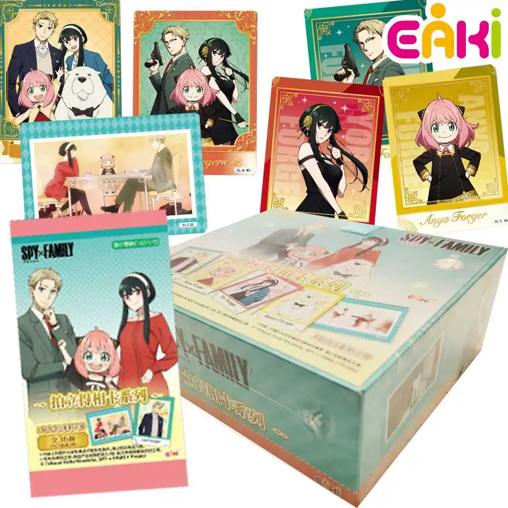 

Eaki Original SPY×FAMILY Polaroid Photo Collection Cards Lovely Anya Forger High-quality Anime Limited Cards Kids Birthday Gifts