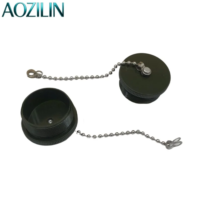 AOZILIN MIL-C-5015 Connector Protective Dust Cap MS25042 MS25043 For 14S 18S Circular Aviation Plug Socket 5 Pcs Per Pack