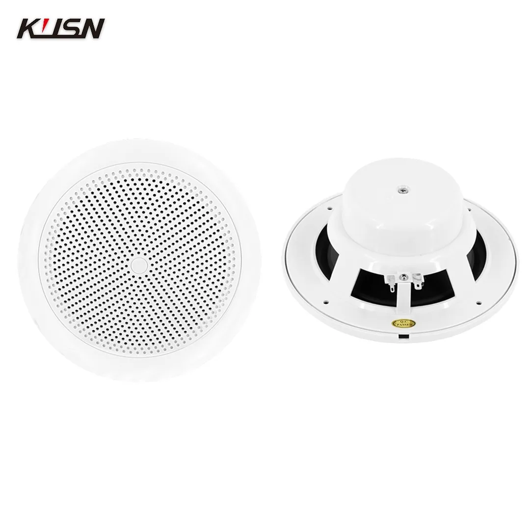4 Inch 20W 8 Ohm Coaxial Ceiling Mounted Speakers Active in Ceiling Mini Ceiling Powered Speaker Pa System Home Waterproof