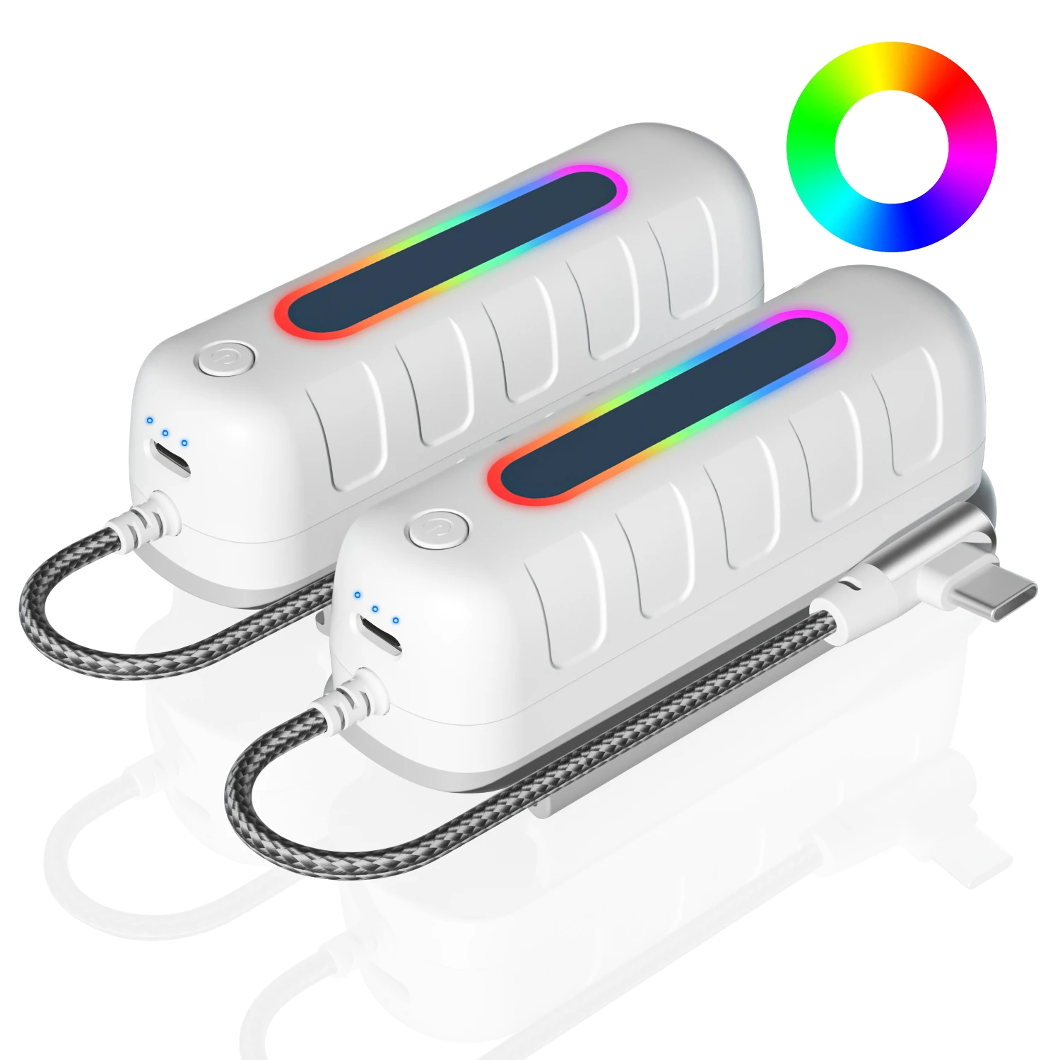Meta For VR Gaming Accessories Fast Charging 5000mAh Power Bank With Lithium Battery Large Capacity Wireless Charging
