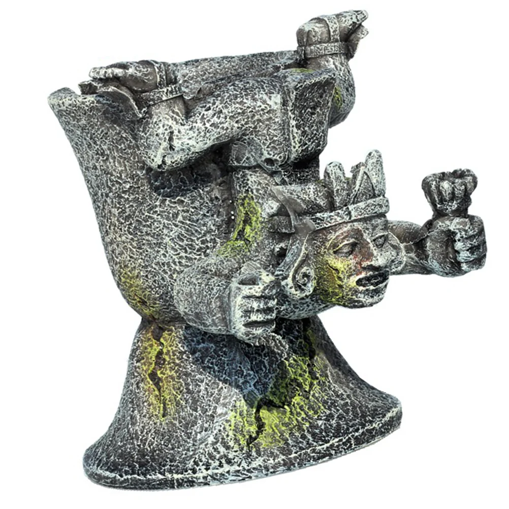 

1Pcs Premium Resin Aquarium Ornament Creative Aquarium Landscape Decor Fish Tank Decoration Long-Lasting Non-Fading Desktop