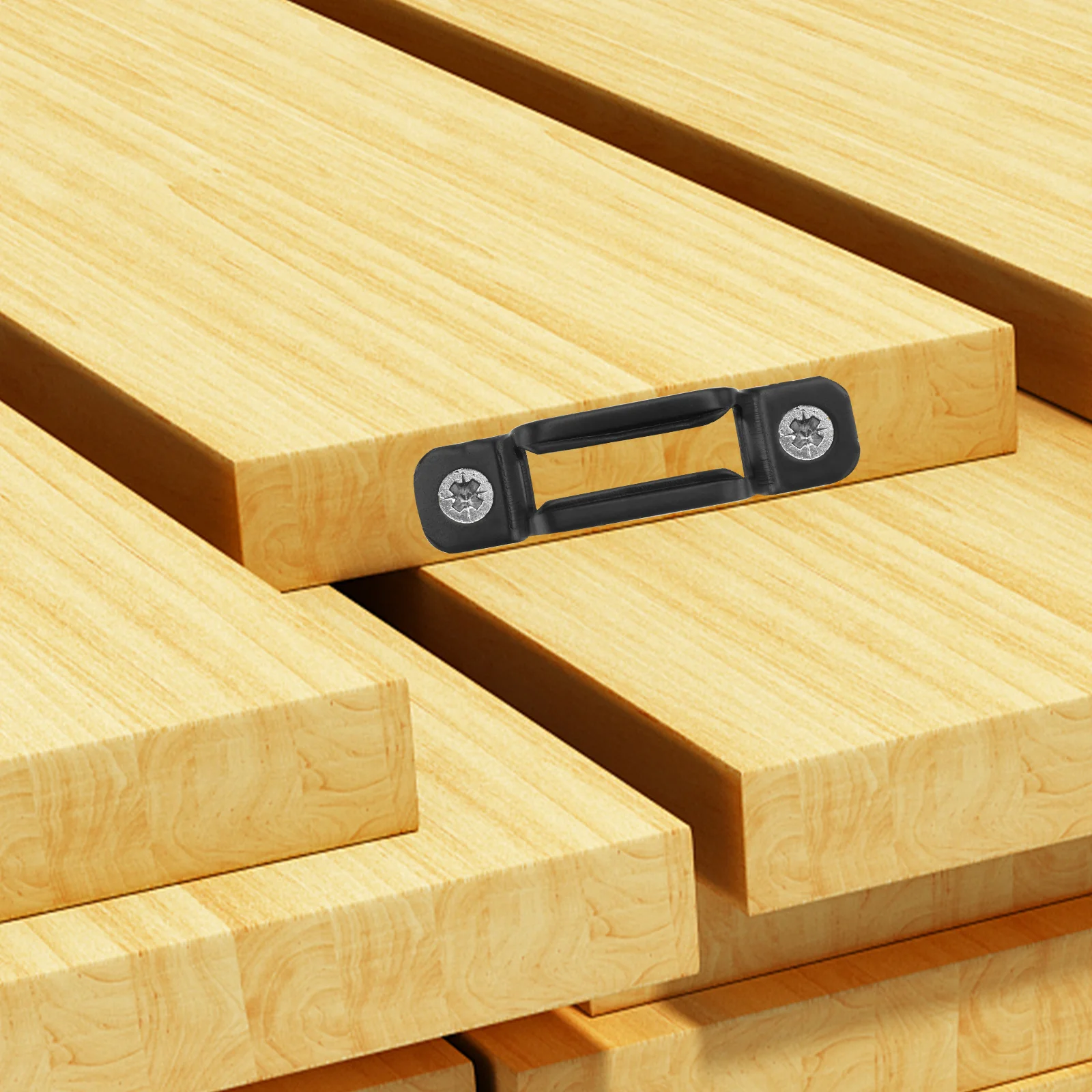 

50Sets Manganese Steel Invisible Connectors Hardened Furniture Fasteners Exquisite Craftsmanship Durable Connectors