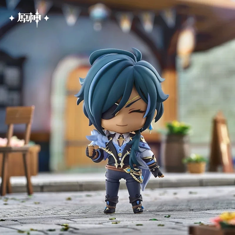 Genuine Good Smile Genshin Impact Nendoroid 2874 Kaeya Alberich Figure Action Model Anime Collectible Toys Gift