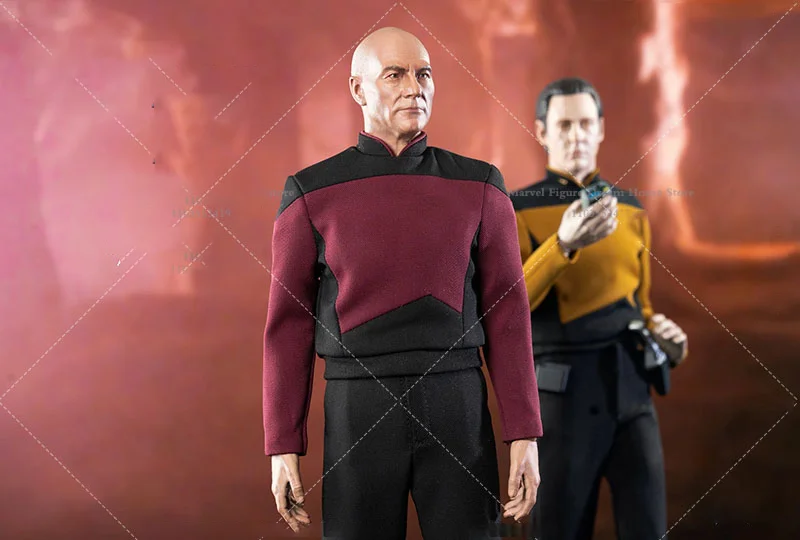 EXO-6 Interstellar Marines Legend Captain Picard Kreisverkehrs-Astrologen-Nummer im Maßstab 1:6, 12-Zoll-Komplettset, Actionfigur, Soldat