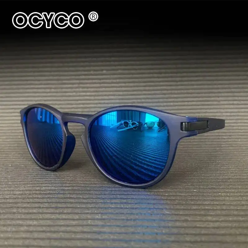 OCYCO ﻿ Y2K Retro ovale modische Sonnenbrille für Männer und Frauen, Outdoor-Trend, Sonnenschutz, Urlaub, Radfahren, Brillen – Detail 9