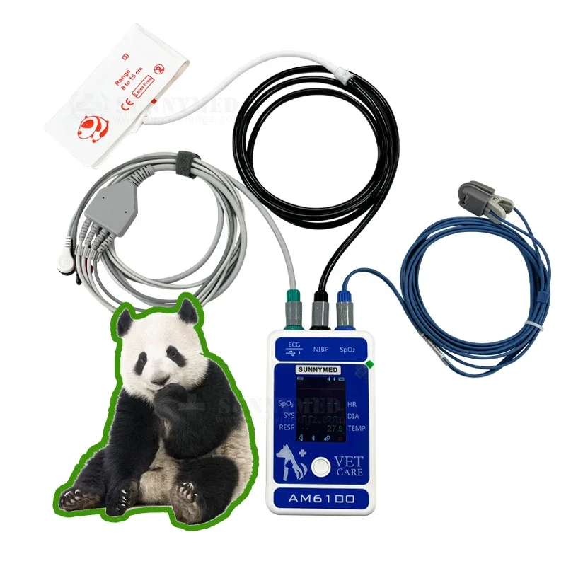 SY-AM6100 High Quality Portable   Veterinary For Pets Use Multiparamet Patient