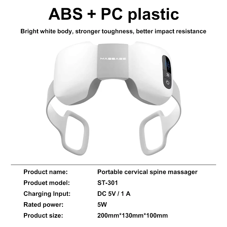 مدلك كهربائي للرقبة والظهر ثلاثي الأبعاد مع حرارة للكتف وتخفيف آلام عضلات أسفل الظهر للاسترخاء في السيارة والمكتب والمنزل #6
