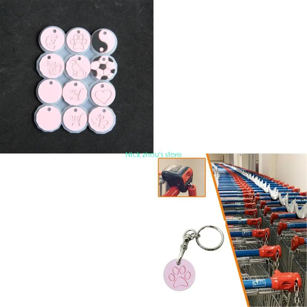 

E15E Силиконовый чайник для жетонов ручной работы. Набор силиконовых форм для любителей ювелирных изделий.