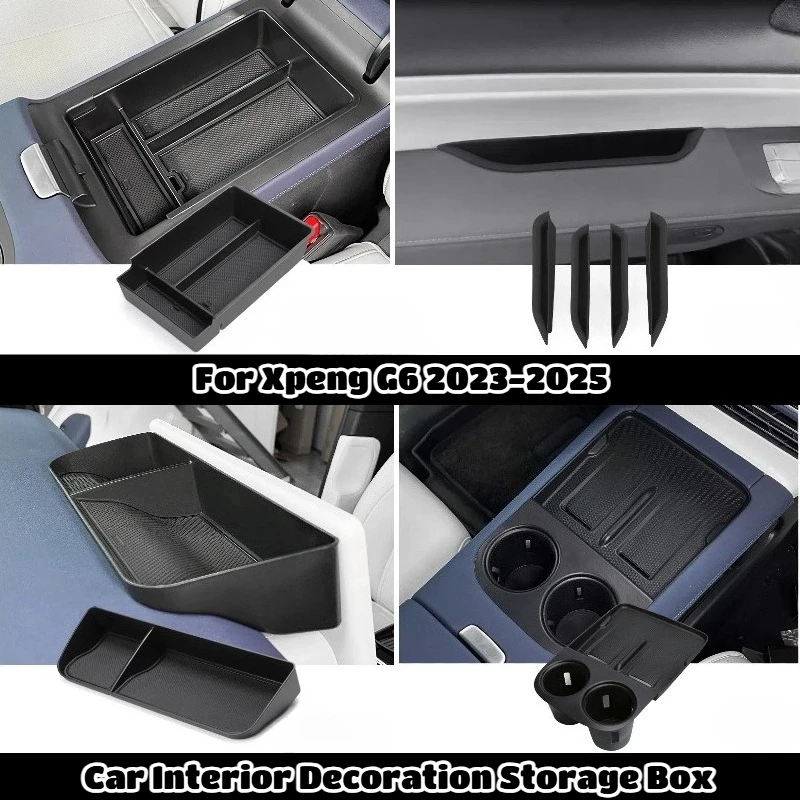 

Center Control Protection Pad for Xpeng G6 2023-2025 Car Accessories Door Slot Storage Box ETC Organization Storage Decorative