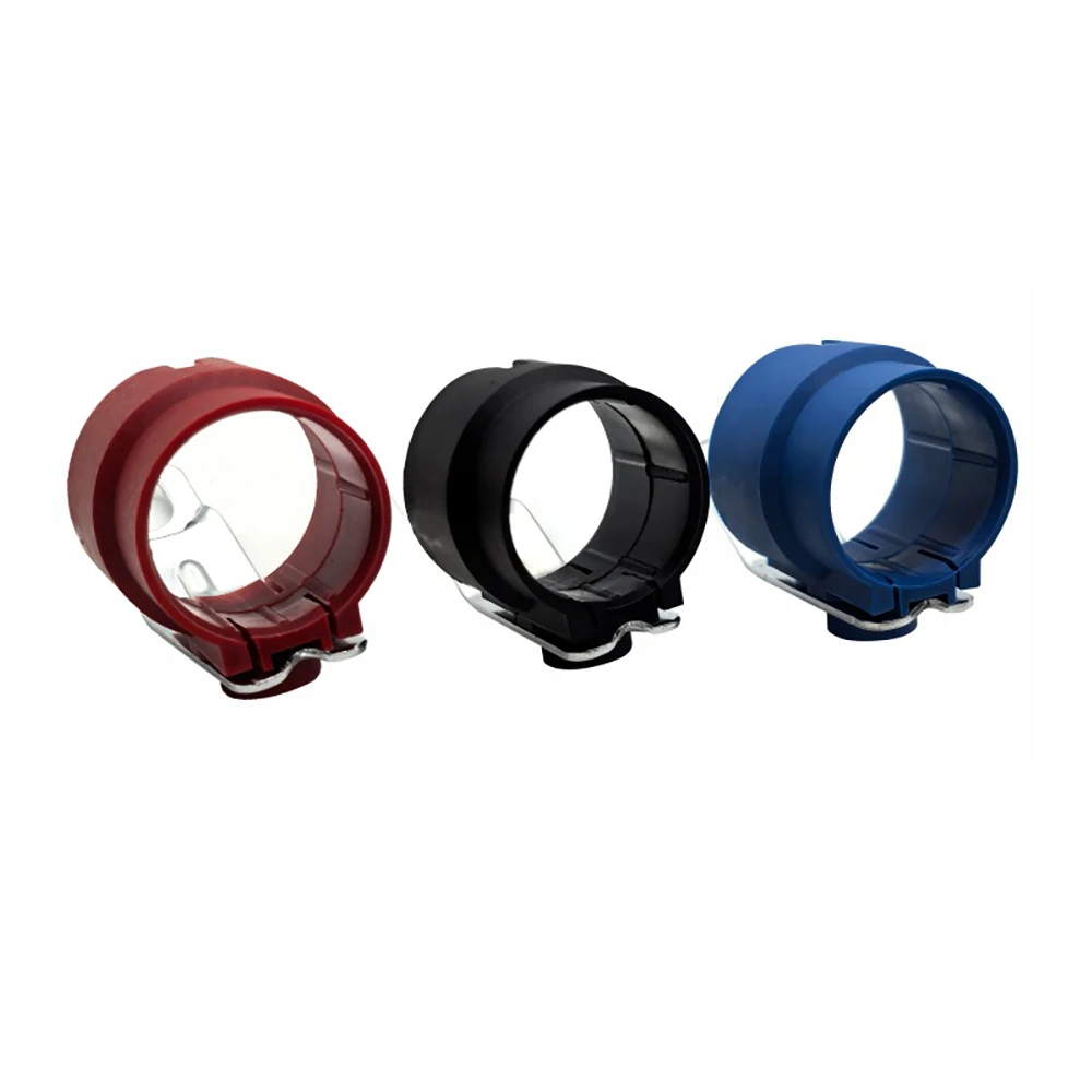 1pc Trailer Dirt Protection Plug Adapter ABS + Metal For 7 And 13 Pin Trailer Plugs Connector Fixer Bracket Black/Blue/Red