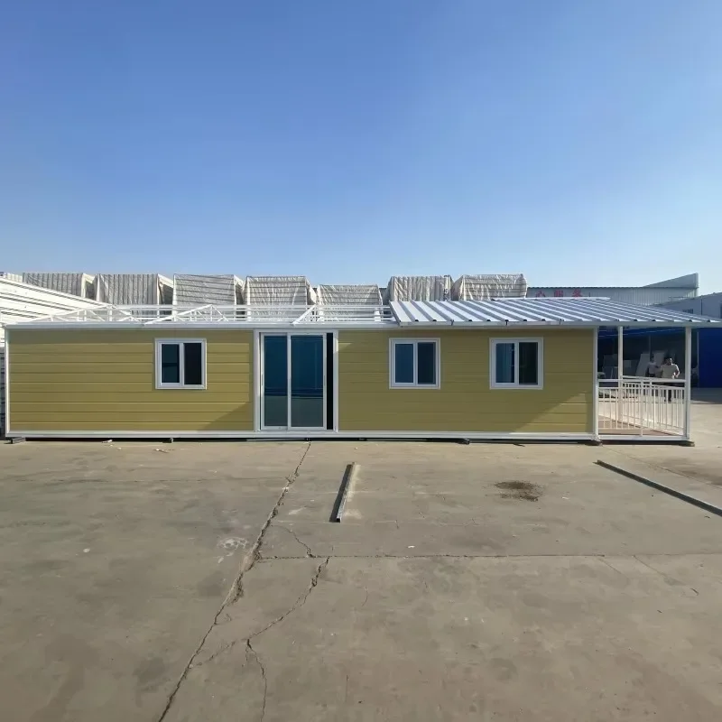 Luxury 20FT 40FT Expandable Container House Folding Room Prefab House With Kitchen And Bathroom Garden Rooms Hot Sale America