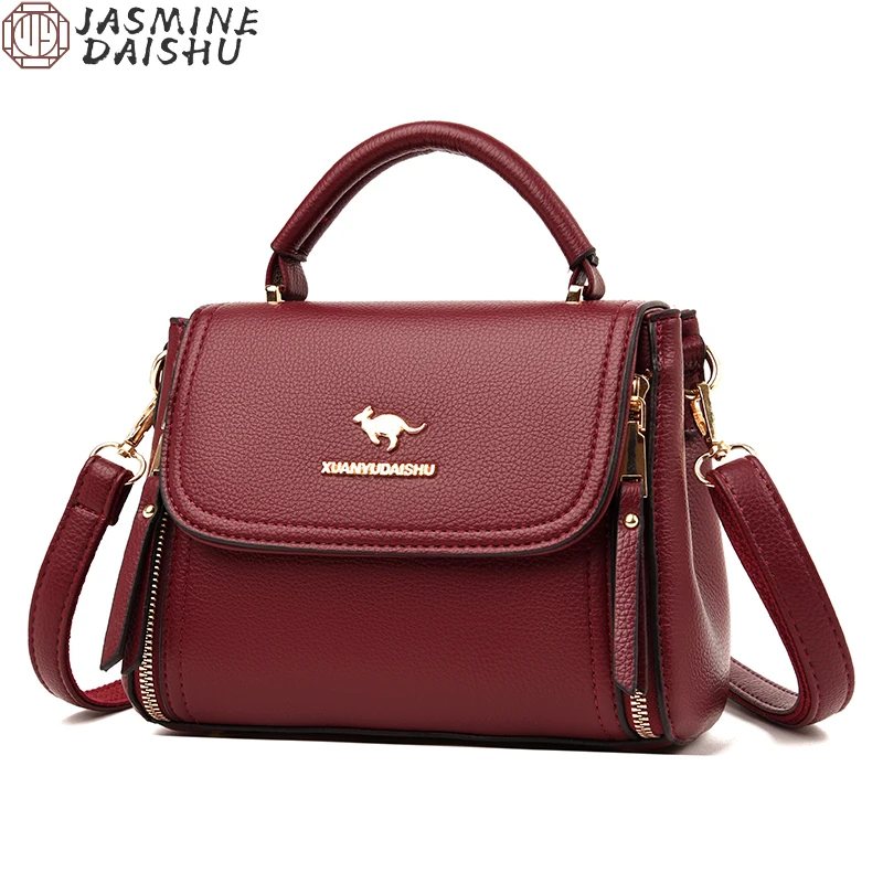 2024 Women's High Quality Casual Shoulder Bag Excellent Designer Girl Messenger Bags Three Layer Large Capacity Wallet Handbag martinu three wishes highlights from