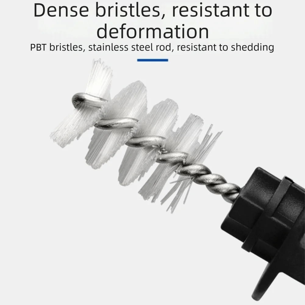 

20 pcs/bag Durable Beer Faucet Cleaning Brushes Food Safe Food Grade Food Grade Pipeline Brushes Lightweight Sturdy Bristles