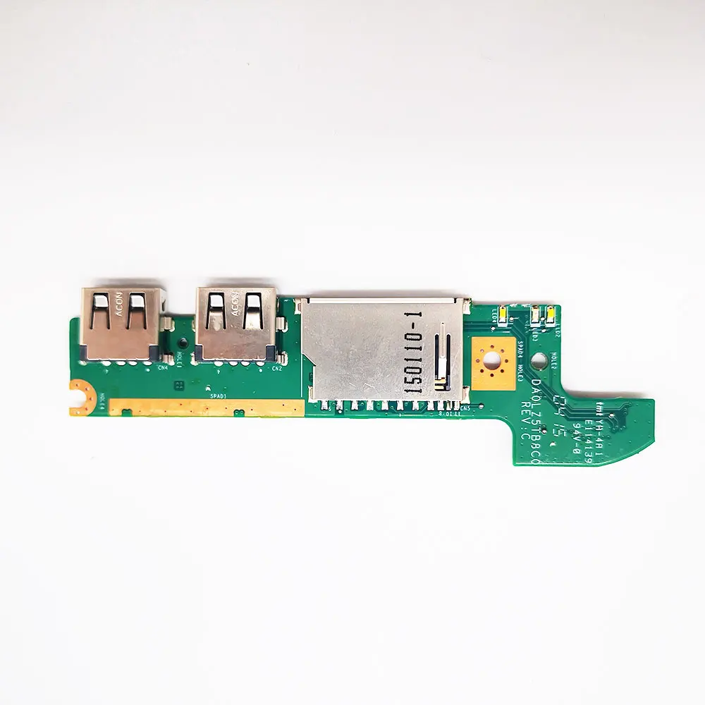 OEM For Lenovo IdeaPad U330 U330P U330T Laptop USB Card Reader Jack Board DA0LZ5TB8C0 90003437
