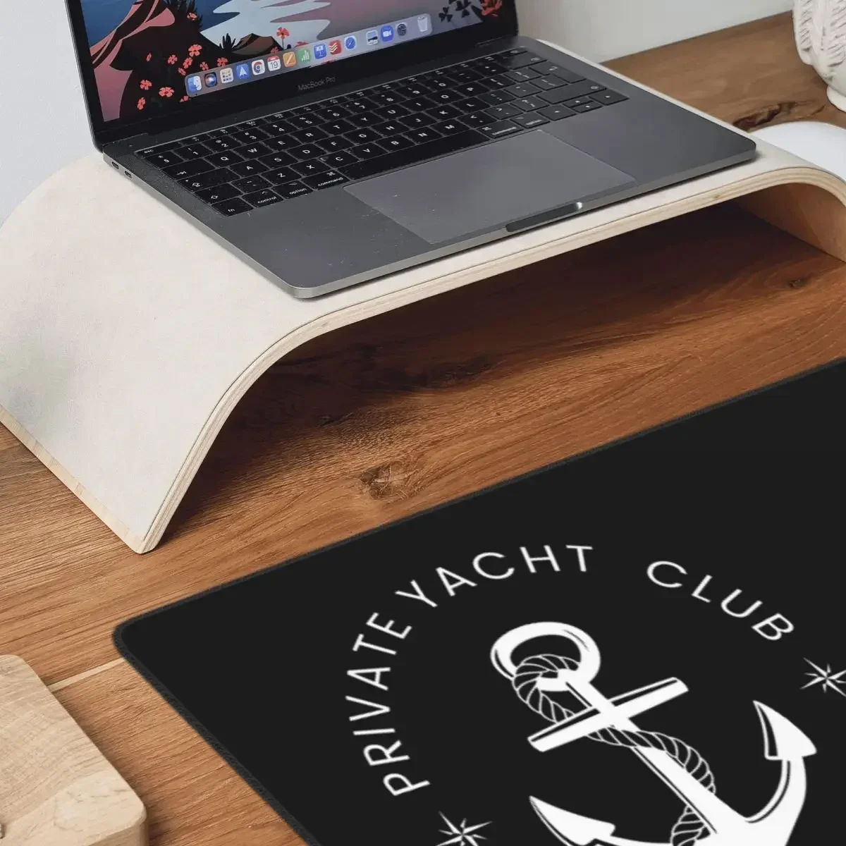 Большой коврик для мыши Private Yacht Club, компьютерная клавиатура, коврик для мыши, геймерский коврик для ноутбука, офисные аксессуары, настольные коврики
