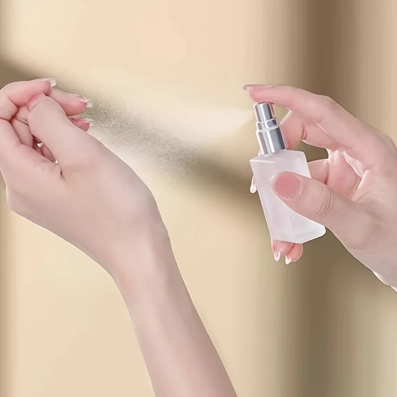 10 Stück 10ml Reise-Leerglasflaschen für Parfüm-Sprays, Nachfüllbare Duftzerstäuber, Tragbare Taschenparfümbehälter, Spender – Detail 5