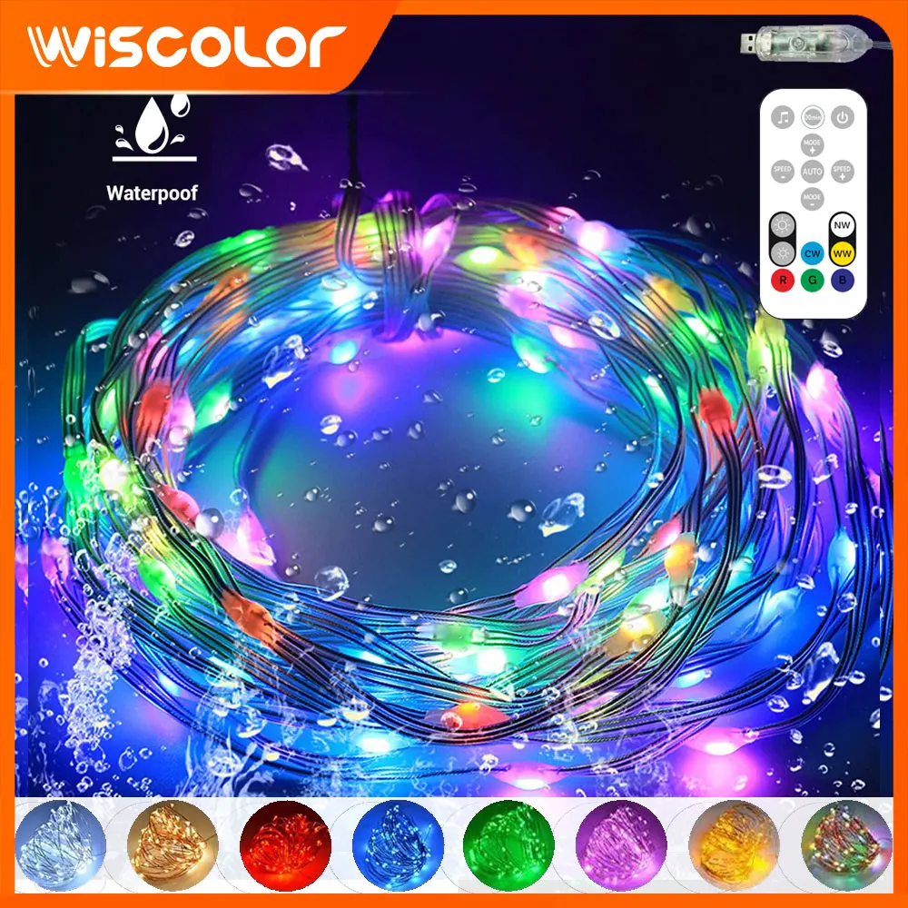 Universal LED Strip Lights 5V USB Luces String Music Control Atmosphere Lamps TV Backlight Car Home Decor Accessories Lighting