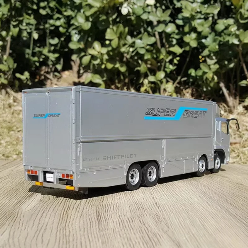 Diecast 1:43 Schaal SuperGreat FUSO Wing Span Container Truck Legering Model Auto Afgewerkt Simulatie Collectie Gift Speelgoed Display