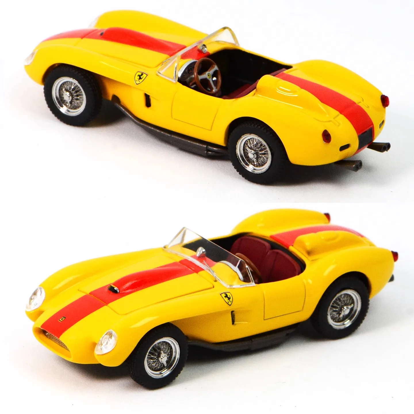 [พรีเซล] รถโมเดลโลหะผสม GFCC 1:64 250TR 250GT สีแดงแคลิฟอร์เนีย ฝากระโปรงเปิดได้