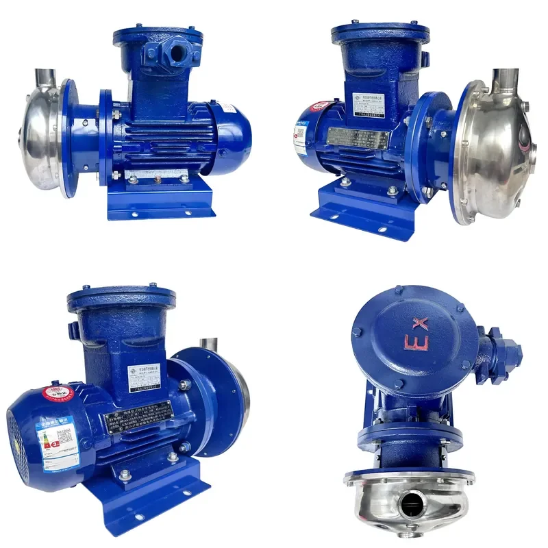 

2026 HOT WB70/075-YB series stainless steel pump explosion-proof pump chemical Yuehua brand centrifugal