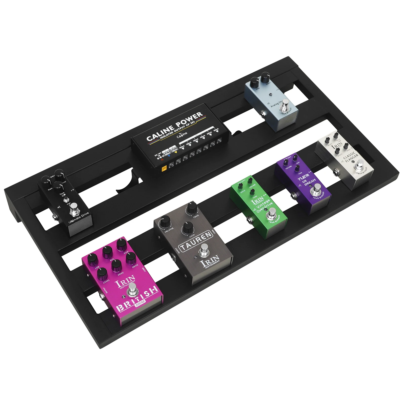JOYO Guitar Pedalboard Portable Effect Pedal Board Aluminum Alloy Super Light Guitar Pedal Board Musical Instrument Accessories