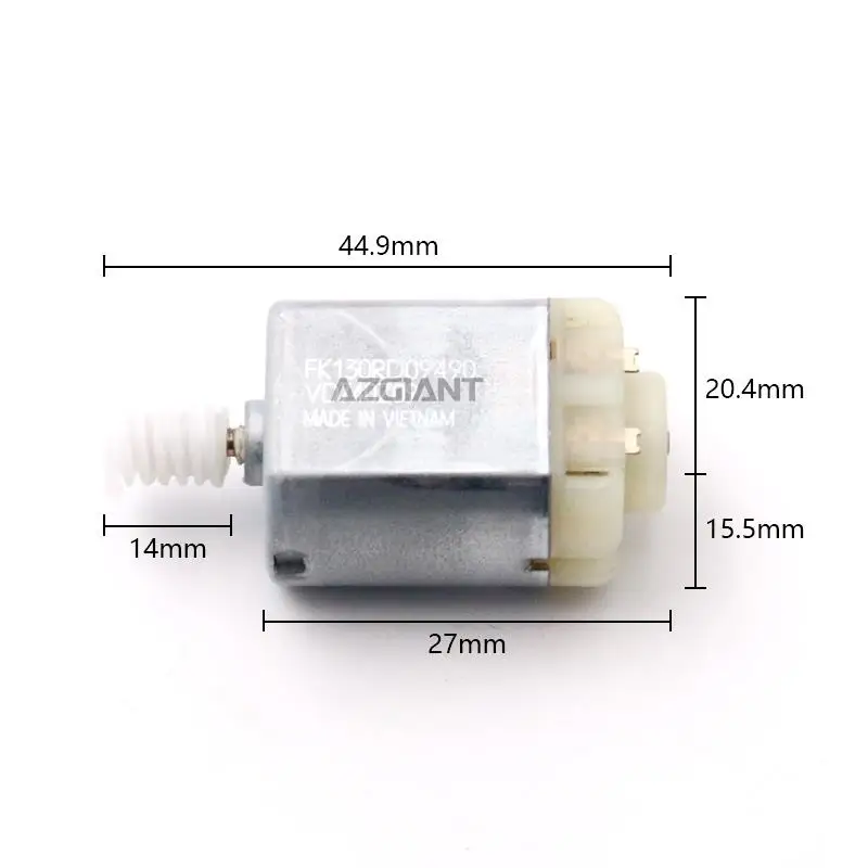 AZGIANT FK130RD09490 Car electric adjust Mirror inner Motor 12V DC for Mazda RX8 2003-2012 (Manual folding) Strong power gadget