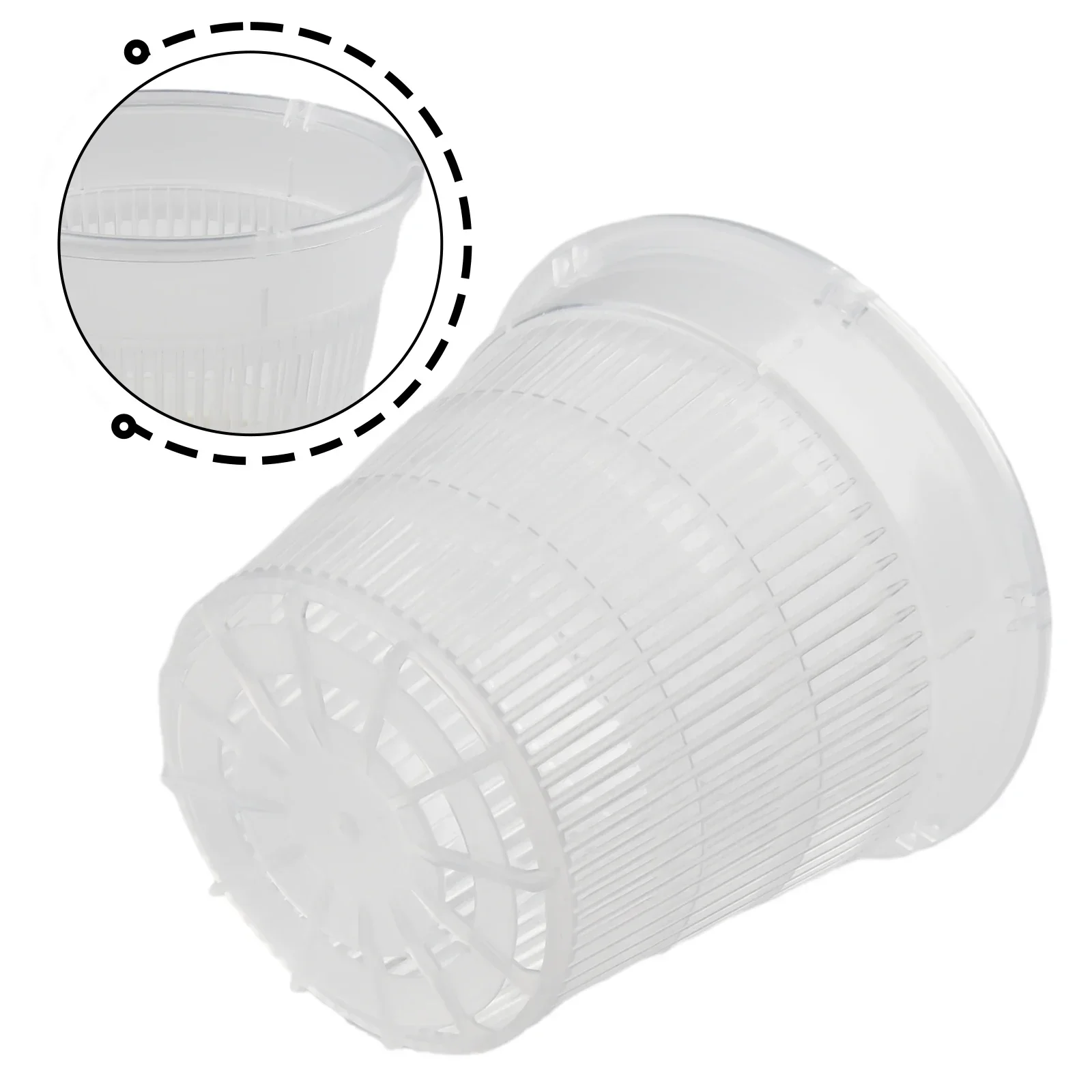 

Горшок для растений, цветочный горшок, пластиковые горшки, многоразовые орхидеи, пластиковый прозрачный цветочный горшок с подставкой, светопередающий лунный цветок для дома