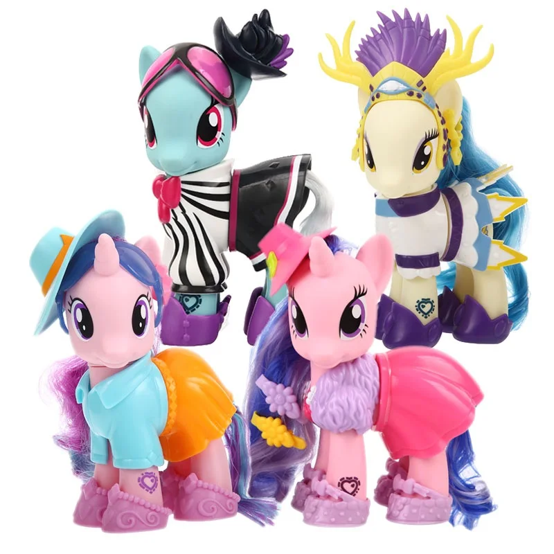 Hasbro My Little Pony Equestria Series 6-inch Fashion Pony Royal Ribbon Boy Girl Toy Children Doll Birthday Gift