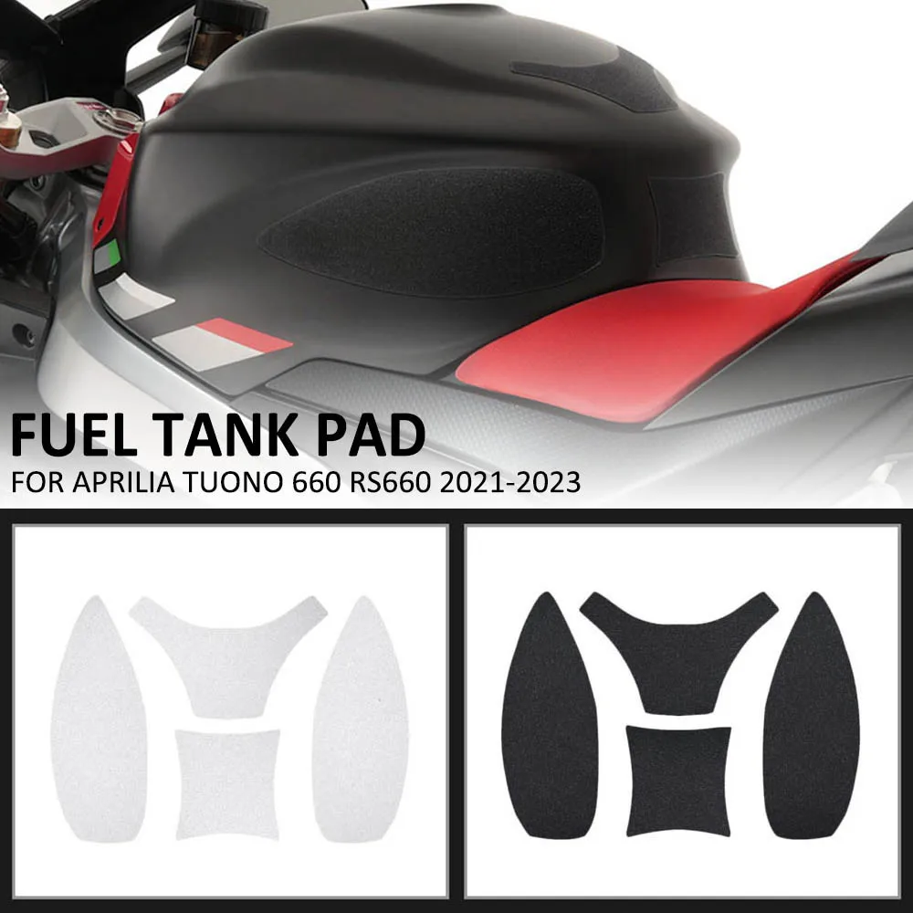 Motorcycle Anti Slip Fuel Oil Tank Pad Side Decal Protector Sticker Pads For Aprilia Tuono660 Tuono 660 RS660 RS 660 2021-2023