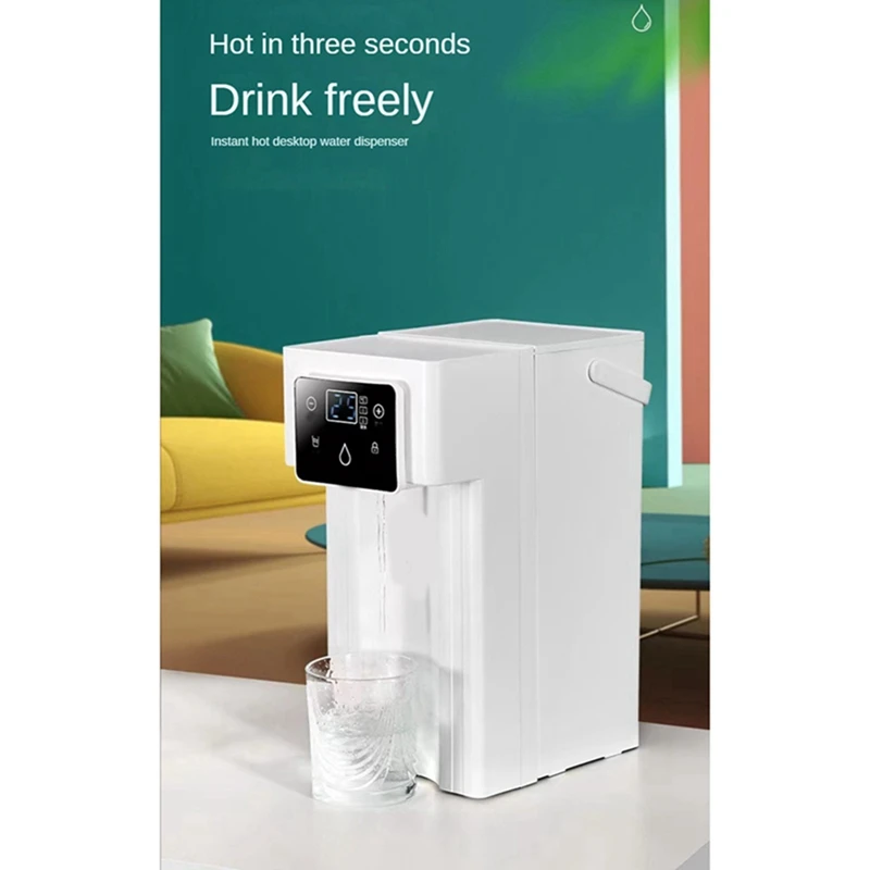 3L Ready-To-Drink Portable Water Dispenser Home Small Desktop Four-Stage Temperature-Controlled Water Dispenser US Plug