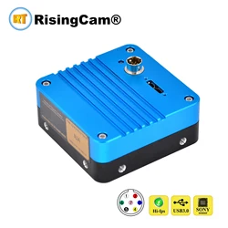 RisingCam Color o monocromatico 5.1MP imx547 USB3.0 fotocamera per microscopio industriale USB digitale con attivazione esterna