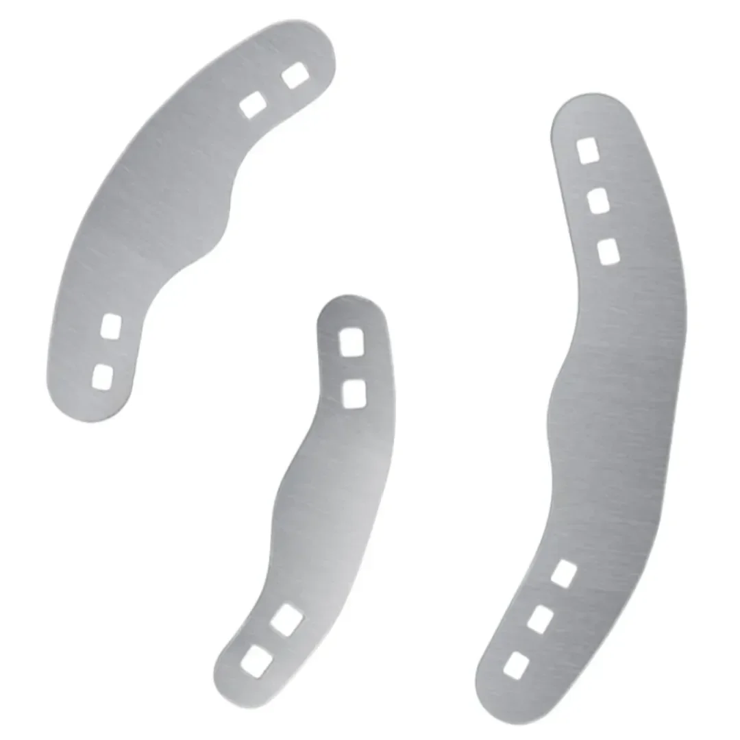 25×20pcs/bag Dental Perforated Matrix Bands Stainless Steel Forming Sheets Forming Slices Dentistry Accessories