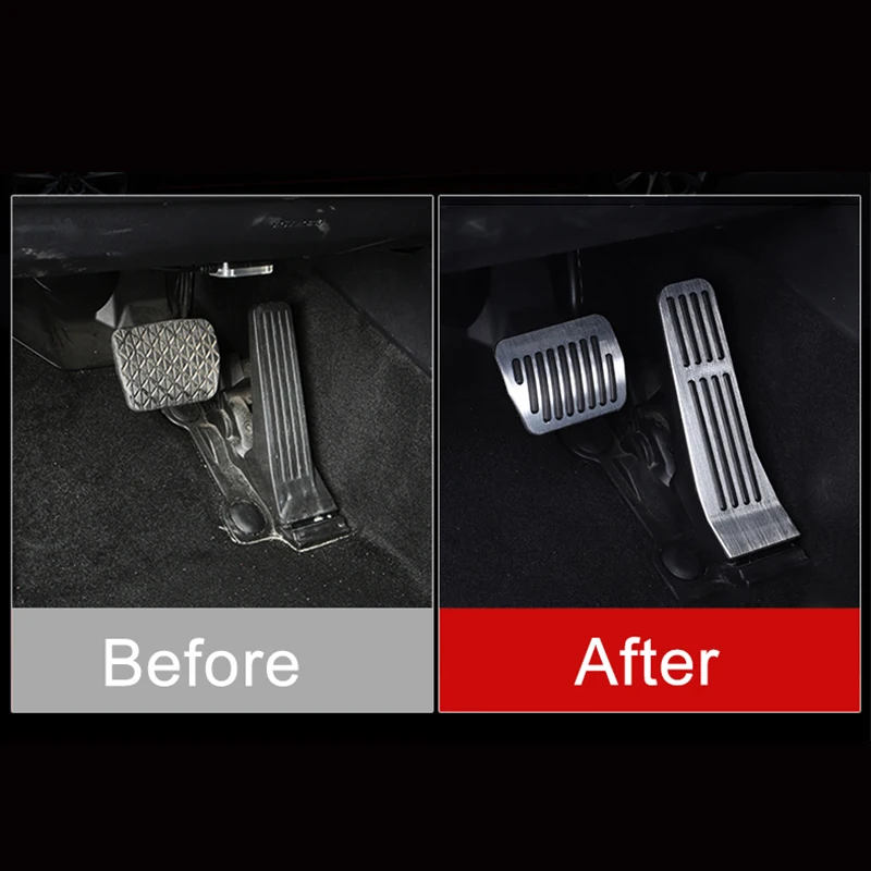 Car Foot Rest Accelerator Brake Pedal Cover For Mazda 3 BP CX30 CX50 CX60 MX30 MX-30 2019 2020 2021 2022 2023 2024 Accessories