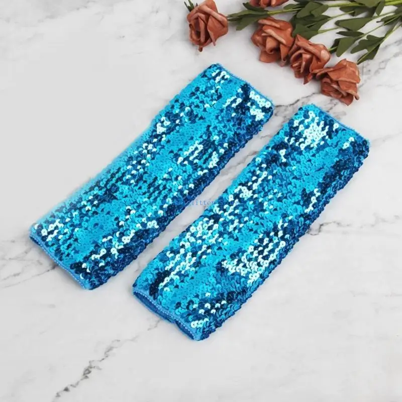 652B Sparakling Sequins ARM Bands COOL ARM SLEEVES CHO CELETRATION VÀ VALL SHOW