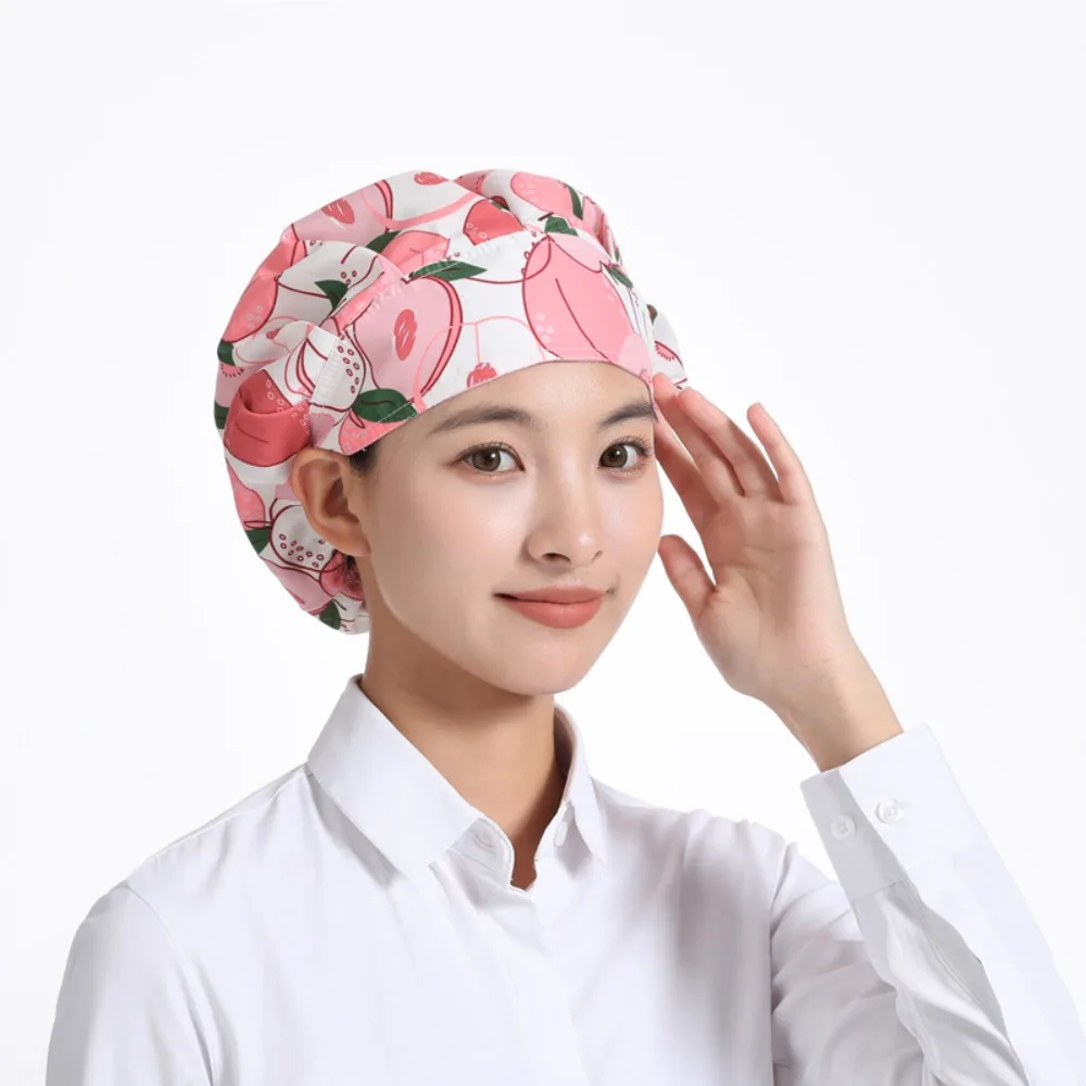 Adjustable Catering Chef Hat Dustproof Breathable Cooking Hat Oil and Soot Resistant Wrapped Hair Hat Kitchen Cooking Tool