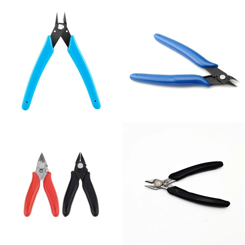 1PC Stainless Steel Diagonal Pliers Side Cutters Nippers Durable Wire Cutter Coils Trimmer for DIY Craft Repair
