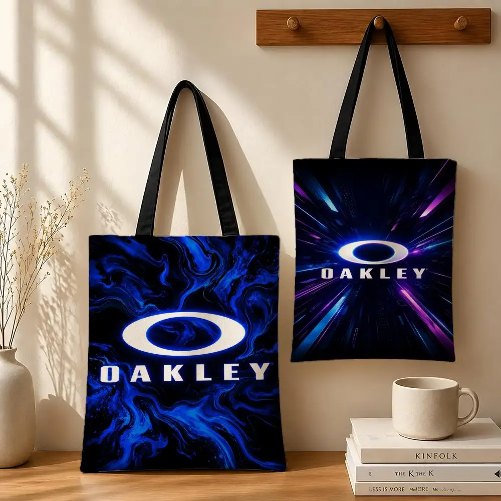 Eyewear Brand O-Oakley Storage Bags Canvas  bag, suitable for work, school, and daily commutes, reusable shopping bag.