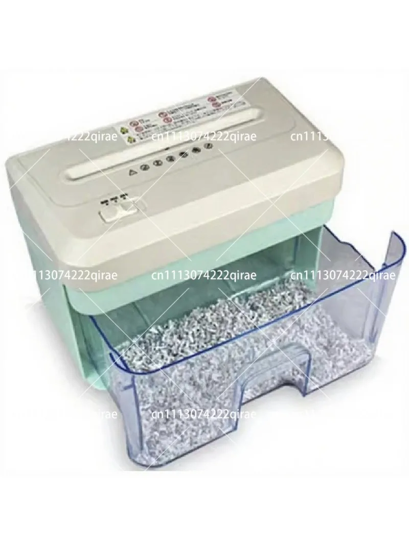 Electric Confidential Desktop Shredder - Cross Cut Paper Office Home Use Drawer Document Destroyer