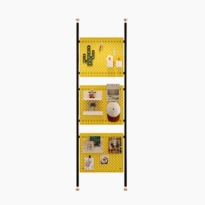 No punching hole board screen decorative wall pendant display rack