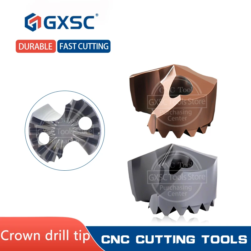 

1PCS Crown Diamond Violent Drill Bit Extended Internal Cooling Drill Blades 10.0-25.8 CNC Lathe Carbide Sword Tooth Drill Blades